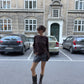 Rose is 176 cm tall and wears size M. | dark brown