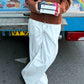 Rose is 176 cm tall and wears size M. | white