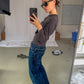 Celine is 168 cm tall and wears size XS. | dark grey