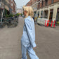 Sofie is 170 cm tall and wears size M. | light blue