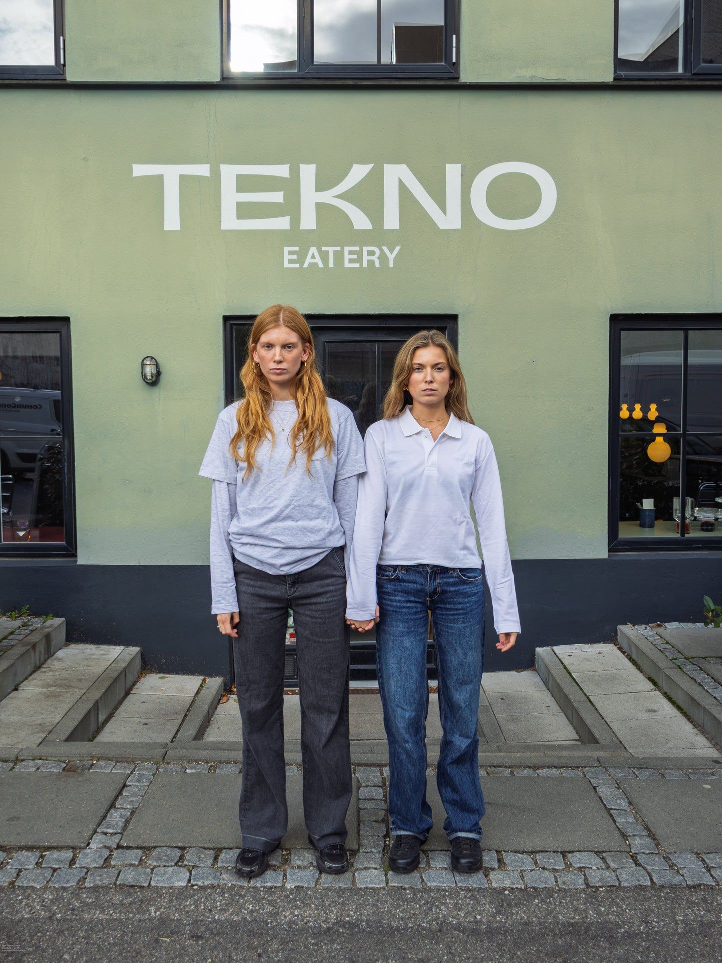 Wilma is 168 cm tall and wears size S. | white