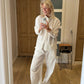 Sofie is 170 cm tall and wears size M. | white