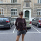 Rose is 176 cm tall and wears size M. | dark brown